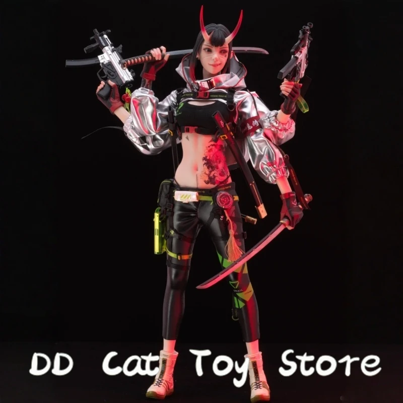 

В наличии: Оригинальная коллекционная фигурка Pop Costume GS-001 Cyber Functional Ghost Attendant Xuan Blade, масштаб 1/6