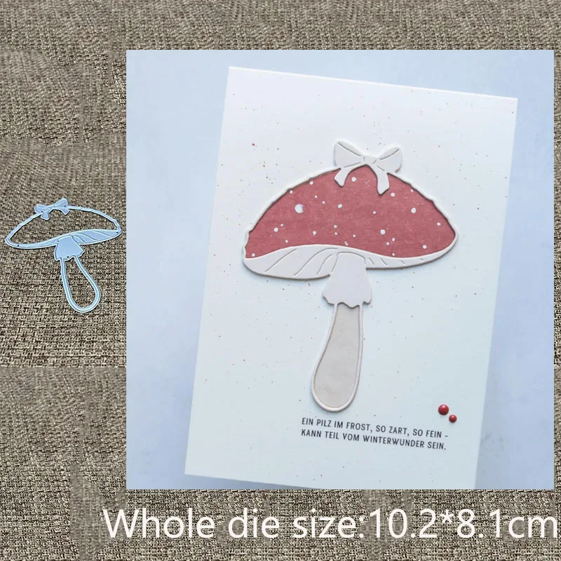 

XLDesign Craft Metal stencil mold Cutting Die mushroom decoration scrapbook die cut Album Paper Card Craft Embossing