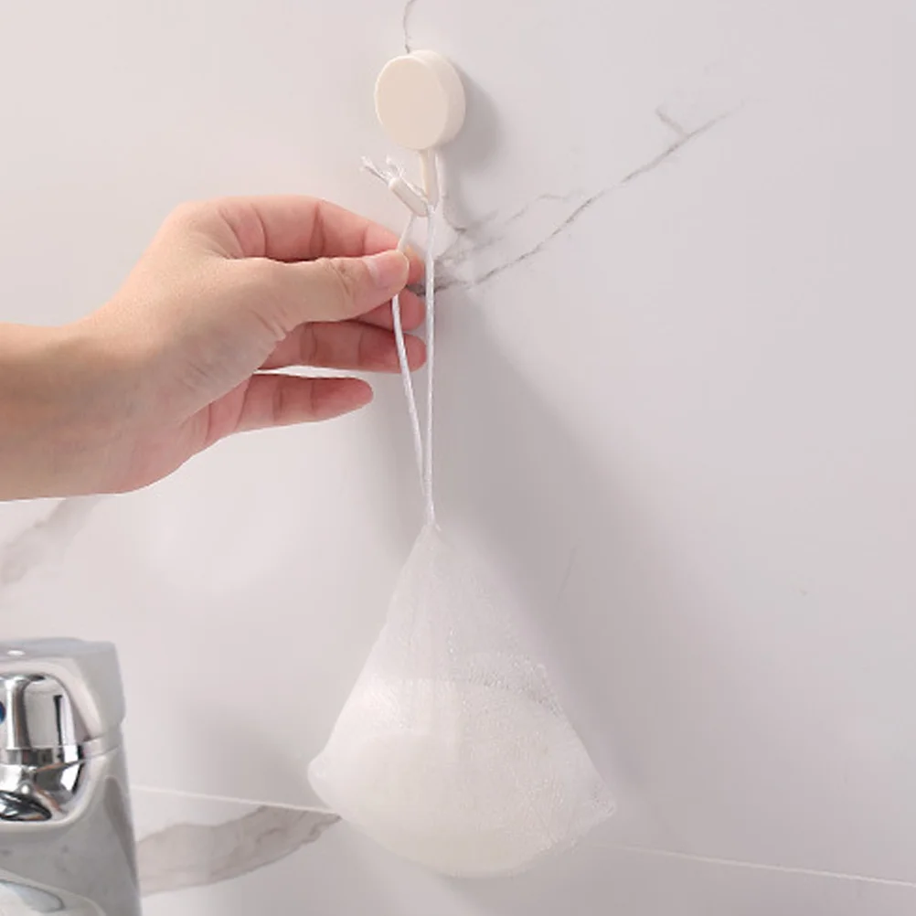 

30Pcs Drawstring Soap Net Exfoliating Glove for Facial Wash Makeup Removal Soft Bathing Mesh Pouch Home Supply Organizer