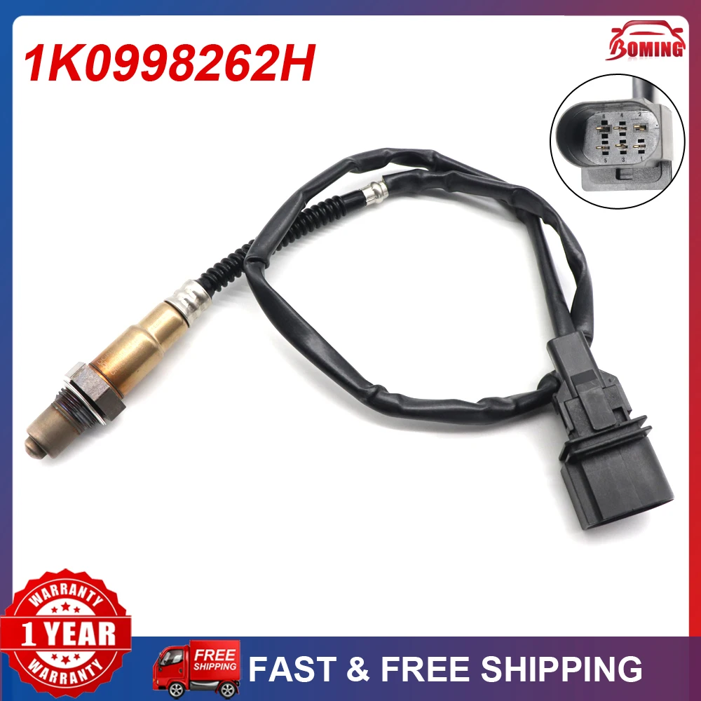 New Air Fuel Ratio Oxygen O2 Lambda Sensor 1K0998262H For Volkswagen TRANSPORTER GOLF MULTIVAN TOURAN TOUAREG POLO PASSAT SHARAN