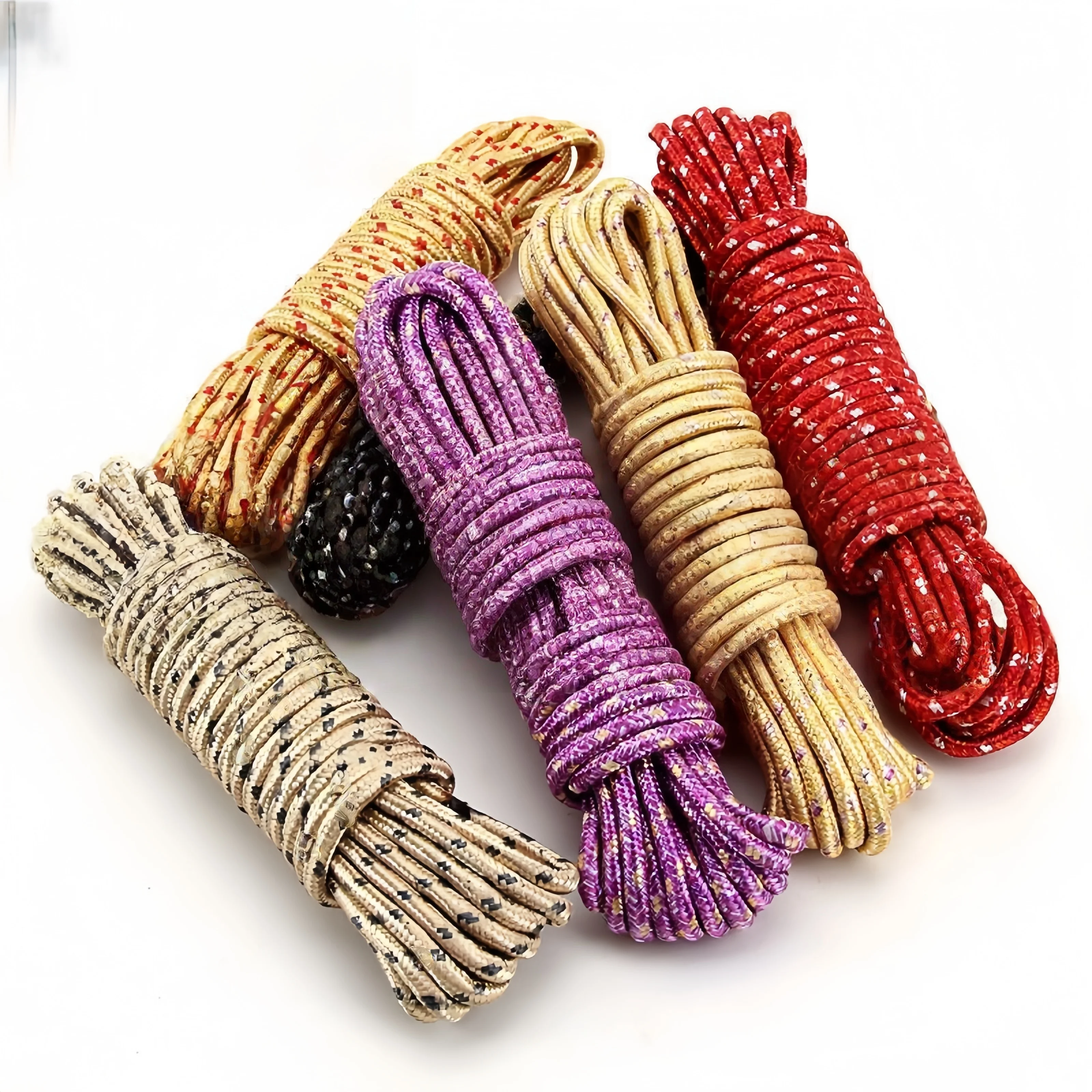 

2pcs/set 10 meter anti slip clothesline: thickened and durable clothesline