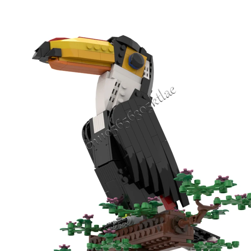 523 PCS Animal Toco Toekan MOC Aanpassen Modulaire Bouwsteen Kids Technologie Populaire Baksteen Educatief DIY Speelgoed Verjaardagscadeau