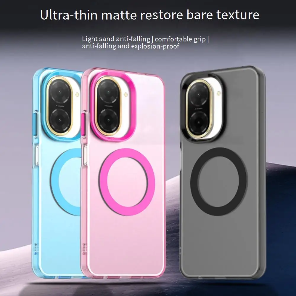 Magsafe Matte Phone Case For Xiaomi Redmi A5 4G Magnetic Wireless Charging For Xiaomi Redmi A5 Shockproof Back Cover