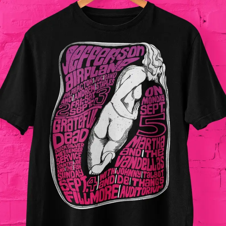 

Jefferson Airplane Fillmore Poster Tee