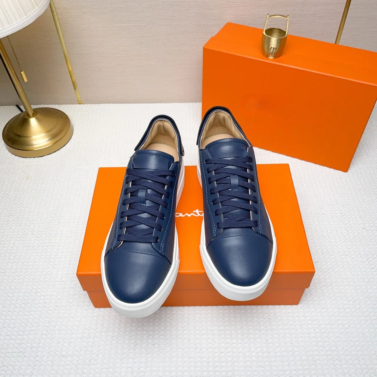 

High Quality Men Casual Shoes Leather Mens Sneakers Handmade Breathable Mens Training Luxury Brand Skate Shoes Man