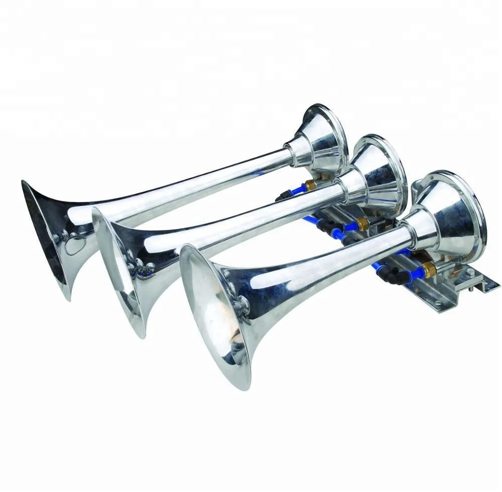 

Triple Trumpet Train Air Horn Auto Air Pressure Horn