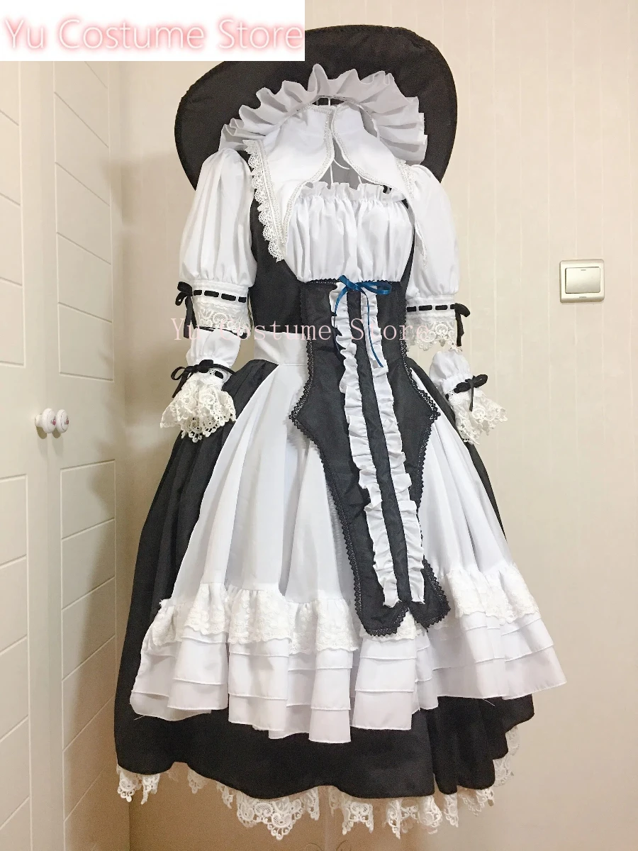 Touhou Project Kirisame Marisa Xianglin Hall Cosplay Costume Cos Game Anime Party Uniform Hallowen Play Role Clothes Clothing