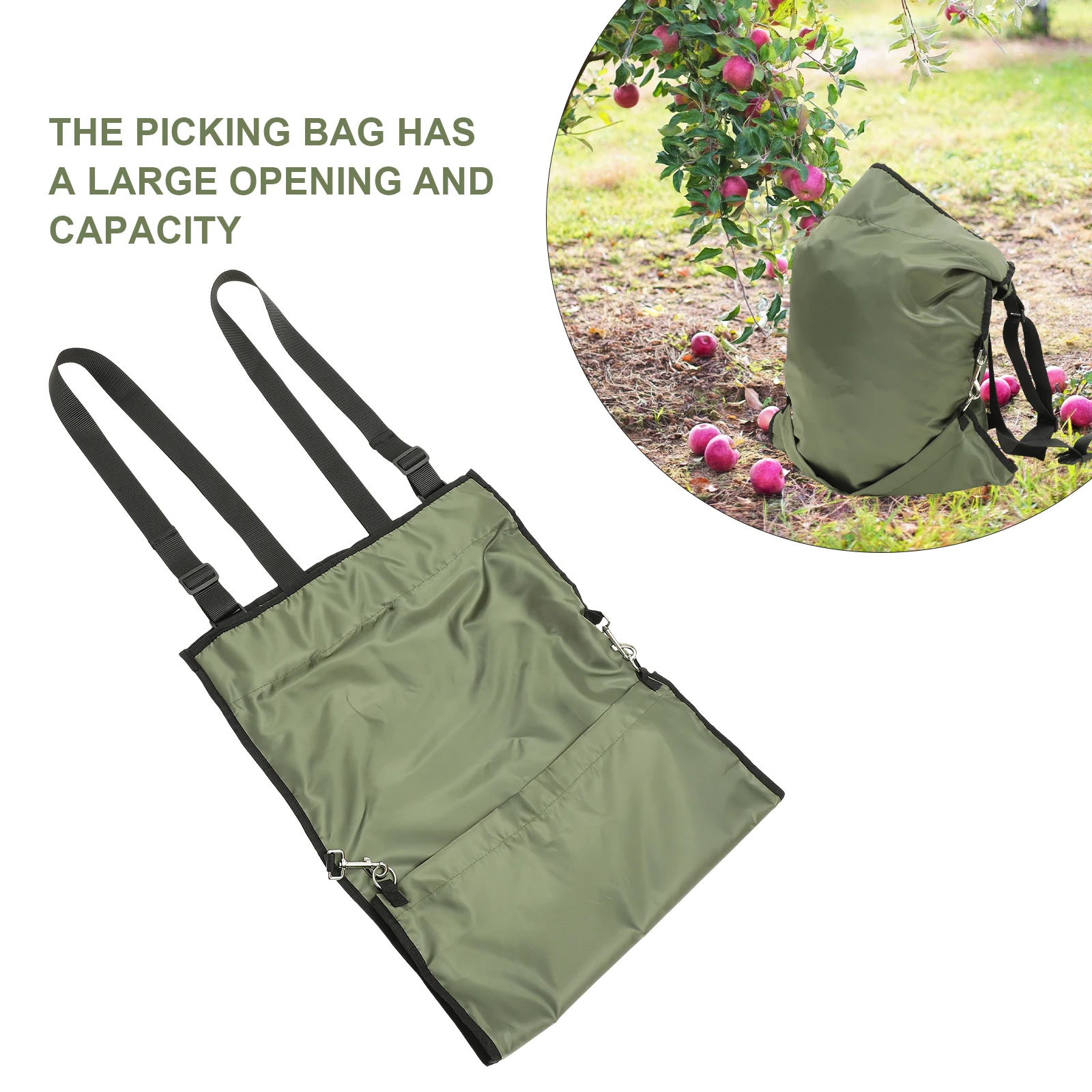 

Fruit Collection Bag Picking Pouch Gardening Storage Aprons Harvest Vegetable Outdoor For Home