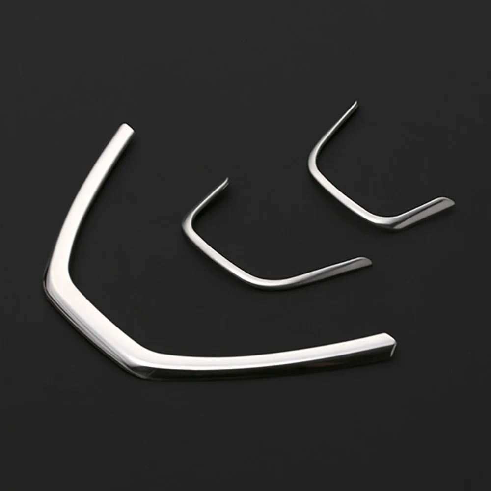 3pcs Car PANEL Trim for Honda Freed GB5/6/7/8 2016-2019 Stainless Steel Auto Styling Accessories Interior Garnish for Freed GB5