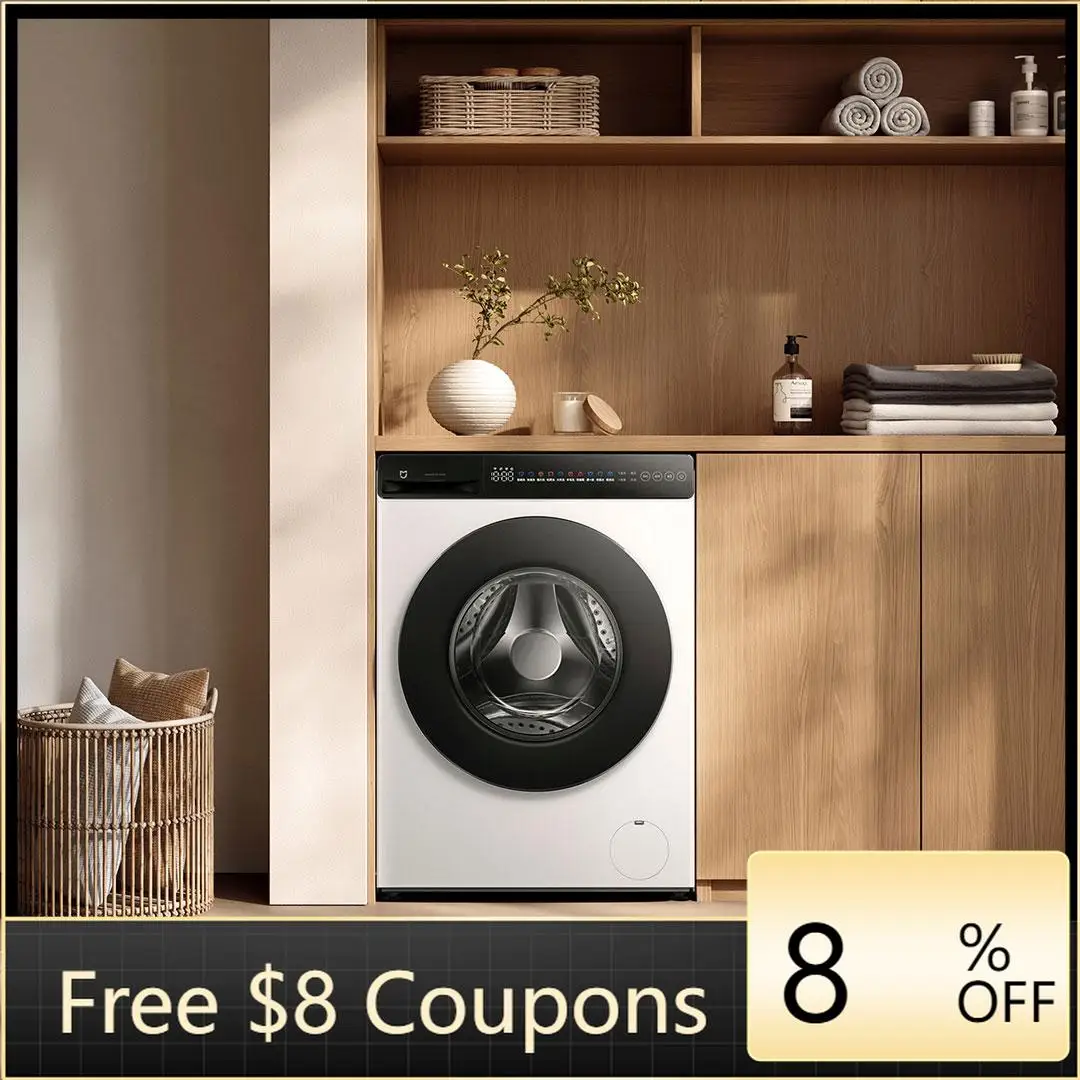 STLF Washing Machine ultra Clean Washing Drum 10kg Ice White  Washing Machine XQG100MJ106