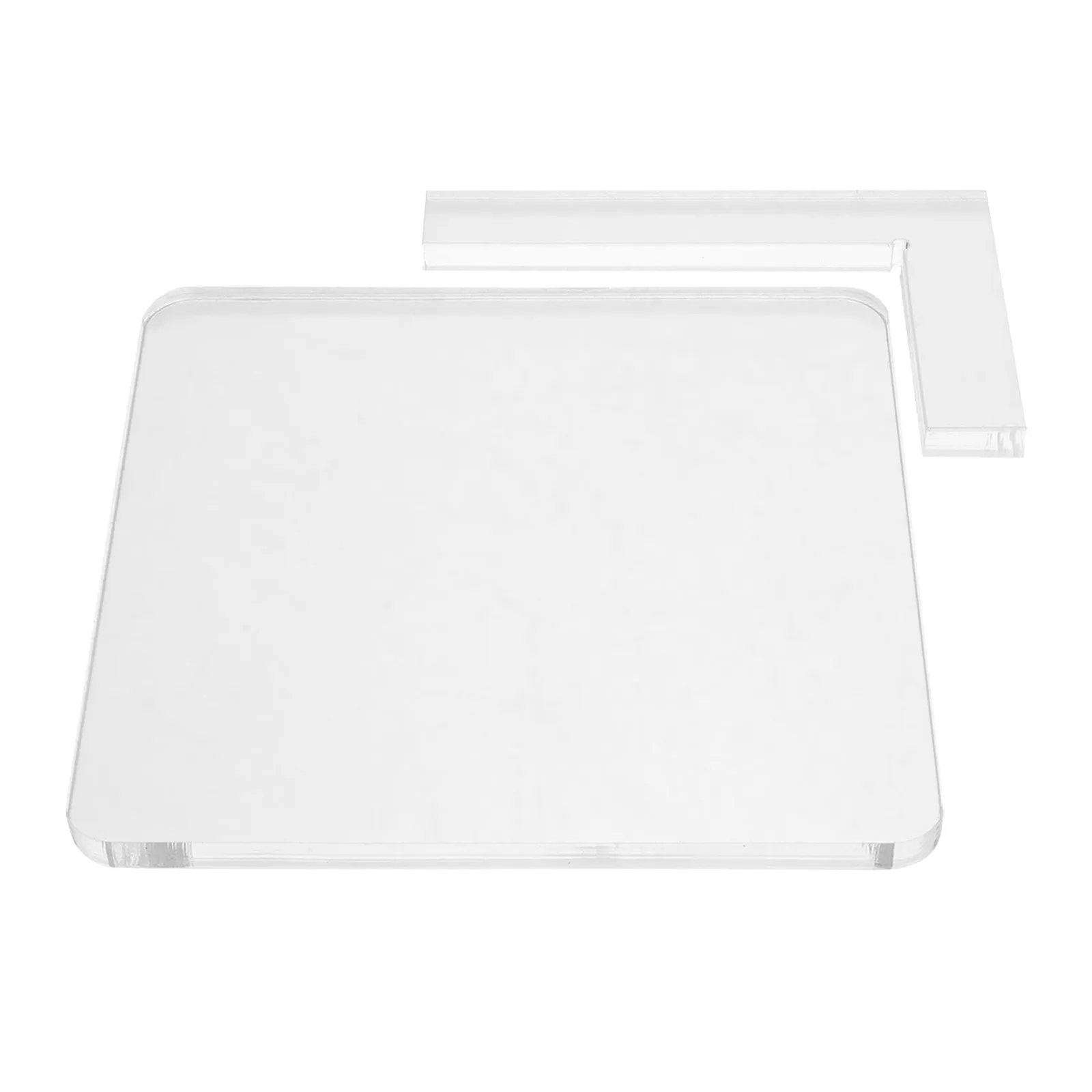 

2Pcs Stamp Positioning Tool Acrylic Clear L Shape Square Board Locating for Card Making Scrapbooking Transparent Stamp Alignment