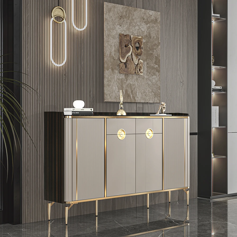 

Nordic Indoor Vertical Closed Shoe Cabinet Entrance Hall Shoemaker Light Luxury Style Living Room Rack Drawer Storage Furniture