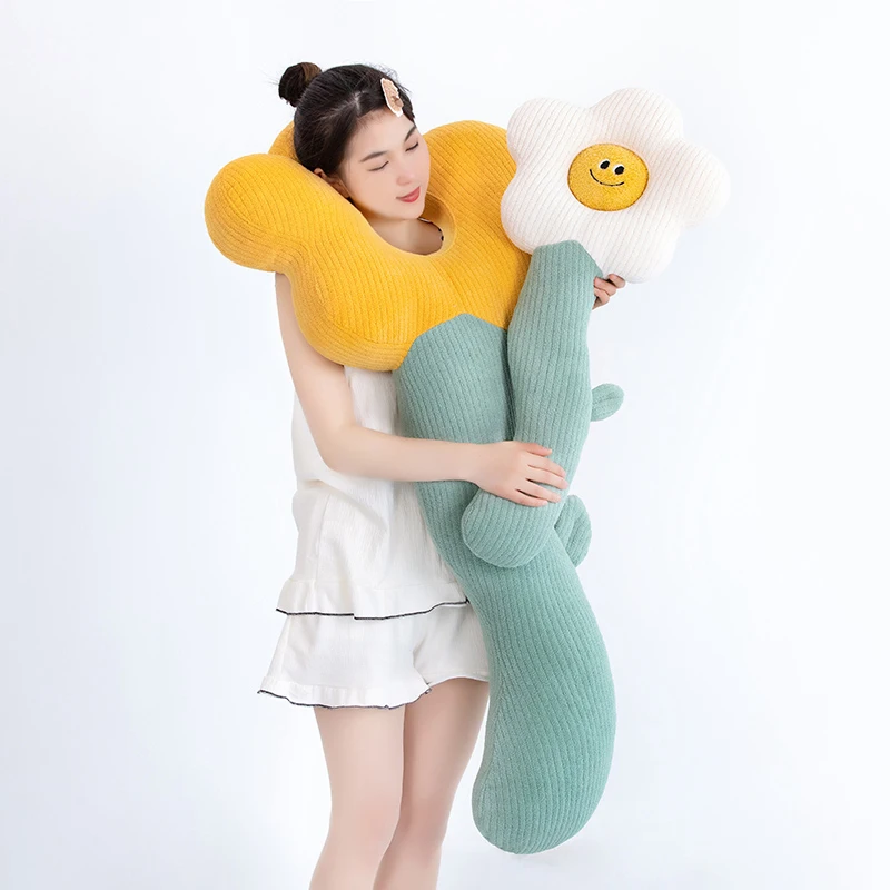 130cm creativo grande cuscino girasole cuscino fiore farcito cuscino lungo divano cuscino decorativo cuscino da comodino regalo di compleanno
