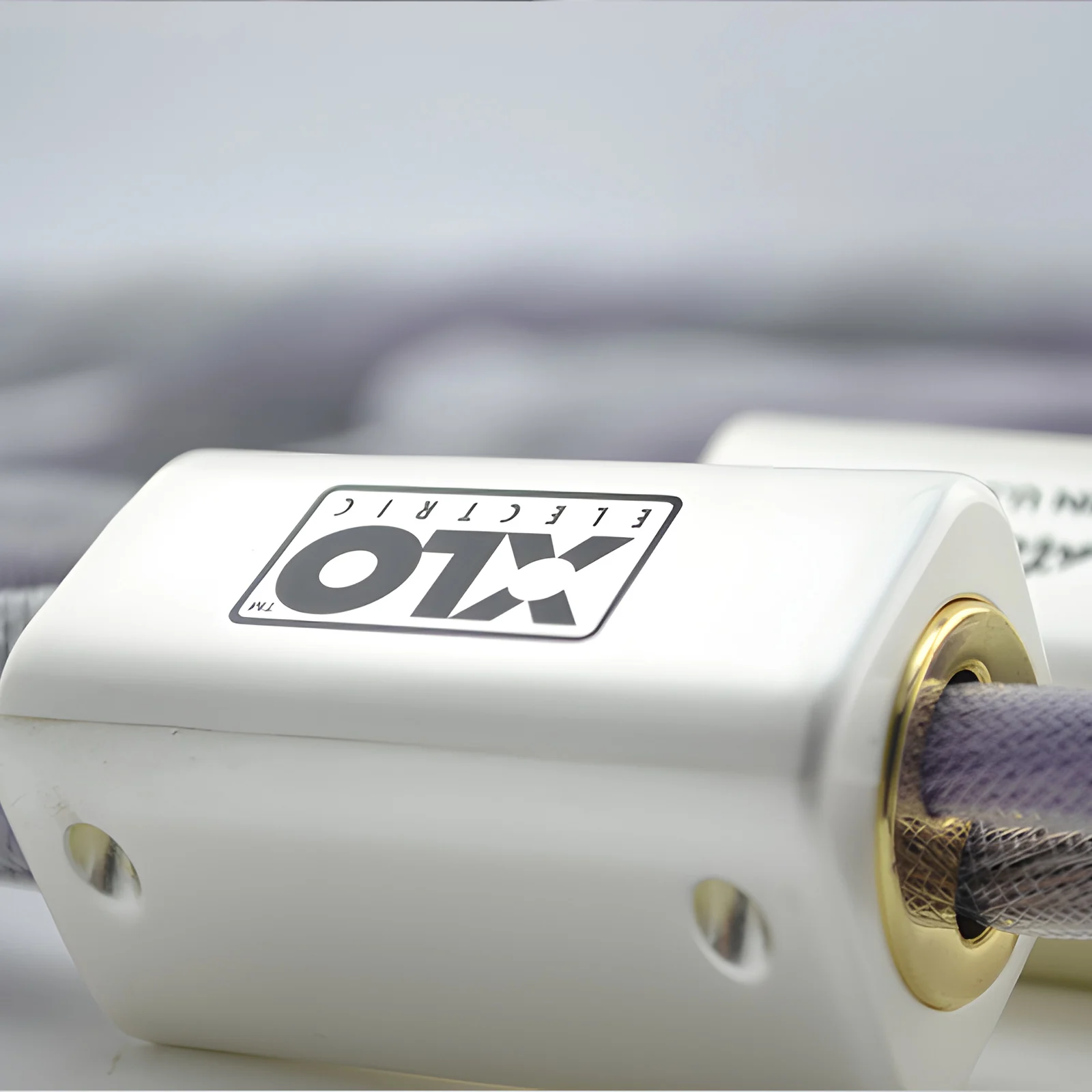 كابل مكبر صوت XLO Signature 3 HiFi من النحاس النقي XLO 2 إلى 2/4 Y مقابس بأسمائها الحقيقية أسلاك مكبر الصوت لمكبر الصوت وأنظمة A/V