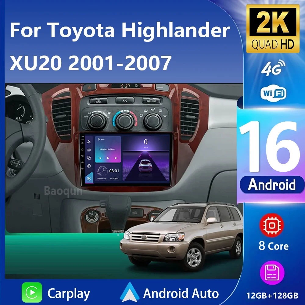 Android16 Π΄Π»Ρ Toyota Highlander 1 XU20 2001-2007 ΠΌΡΠ»ΡΡΠΈΠΌΠ΅Π΄ΠΈΠΉΠ½ΡΠΉ Π²ΠΈΠ΄Π΅ΠΎΠΏΠ»Π΅Π΅Ρ Π½Π°Π²ΠΈΠ³Π°ΡΠΈΠΎΠ½Π½ΡΠΉ ΡΡΠ΅ΡΠ΅ΠΎ 2 Din DVD Π³ΠΎΠ»ΠΎΠ²Π½ΠΎΠ΅ ΡΡΡΡΠΎΠΉΡΡΠ²ΠΎ Π°Π²ΡΠΎΠΌΠΎΠ±ΠΈΠ»ΡΠ½ΡΠΉ ΡΠ°Π΄ΠΈΠΎΠΏΡΠΈΠ΅ΠΌΠ½ΠΈΠΊ Android16 Π΄Π»Ρ Toyota Highlander 1 XU20 2001-2007 ΠΌΡΠ»ΡΡΠΈΠΌΠ΅Π΄ΠΈΠΉΠ½ΡΠΉ Π²ΠΈΠ΄Π΅ΠΎΠΏΠ»Π΅Π΅Ρ Π½Π°Π²ΠΈΠ³Π°ΡΠΈΠΎΠ½Π½ΡΠΉ ΡΡΠ΅ΡΠ΅ΠΎ 2 Din DVD Π³ΠΎΠ»ΠΎΠ²Π½ΠΎΠ΅ ΡΡΡΡΠΎΠΉΡΡΠ²ΠΎ Π°Π²ΡΠΎΠΌΠΎΠ±ΠΈΠ»ΡΠ½ΡΠΉ ΡΠ°Π΄ΠΈΠΎΠΏΡΠΈΠ΅ΠΌΠ½ΠΈΠΊ