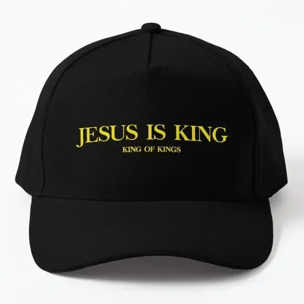 Jesús es rey rey de los reyes Jesús Rey gorra de béisbol sombrero mujeres sol deporte Czapka pescado Snapback Color sólido Casual capó al aire libre