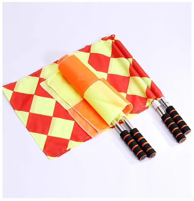 

Command, track and field referee, patrol flag, football referee flag, traffic signal flag, waterproof and anti-skid