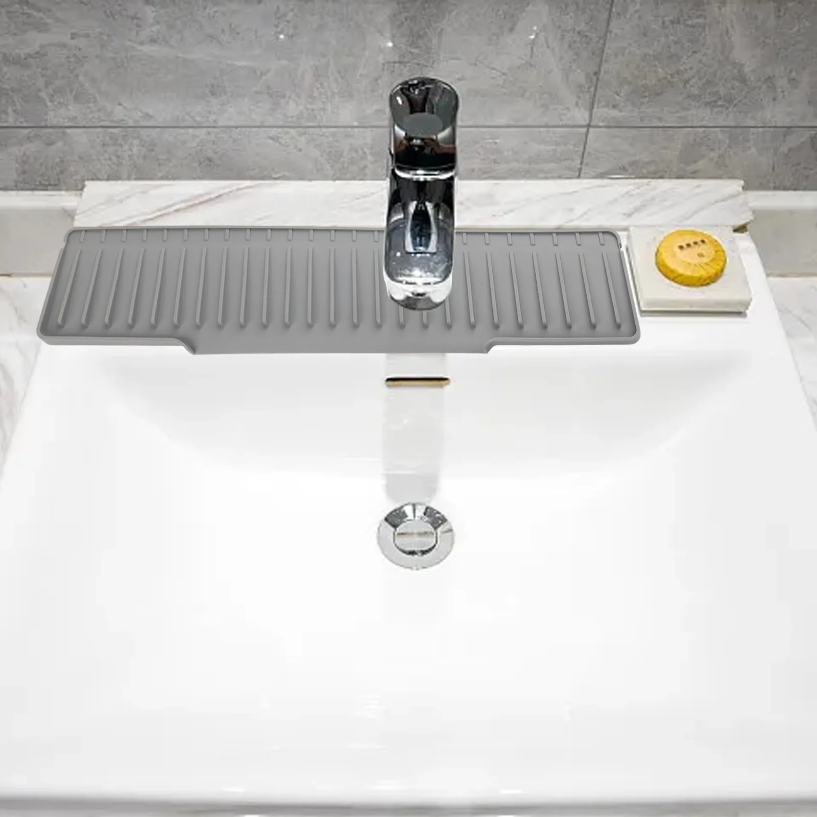 

Поддон для сушки и слива воды, 50x10 см (19.7x3.93 дюйма), с широким покрытием, инструмент для организации пространства в ванной комнате