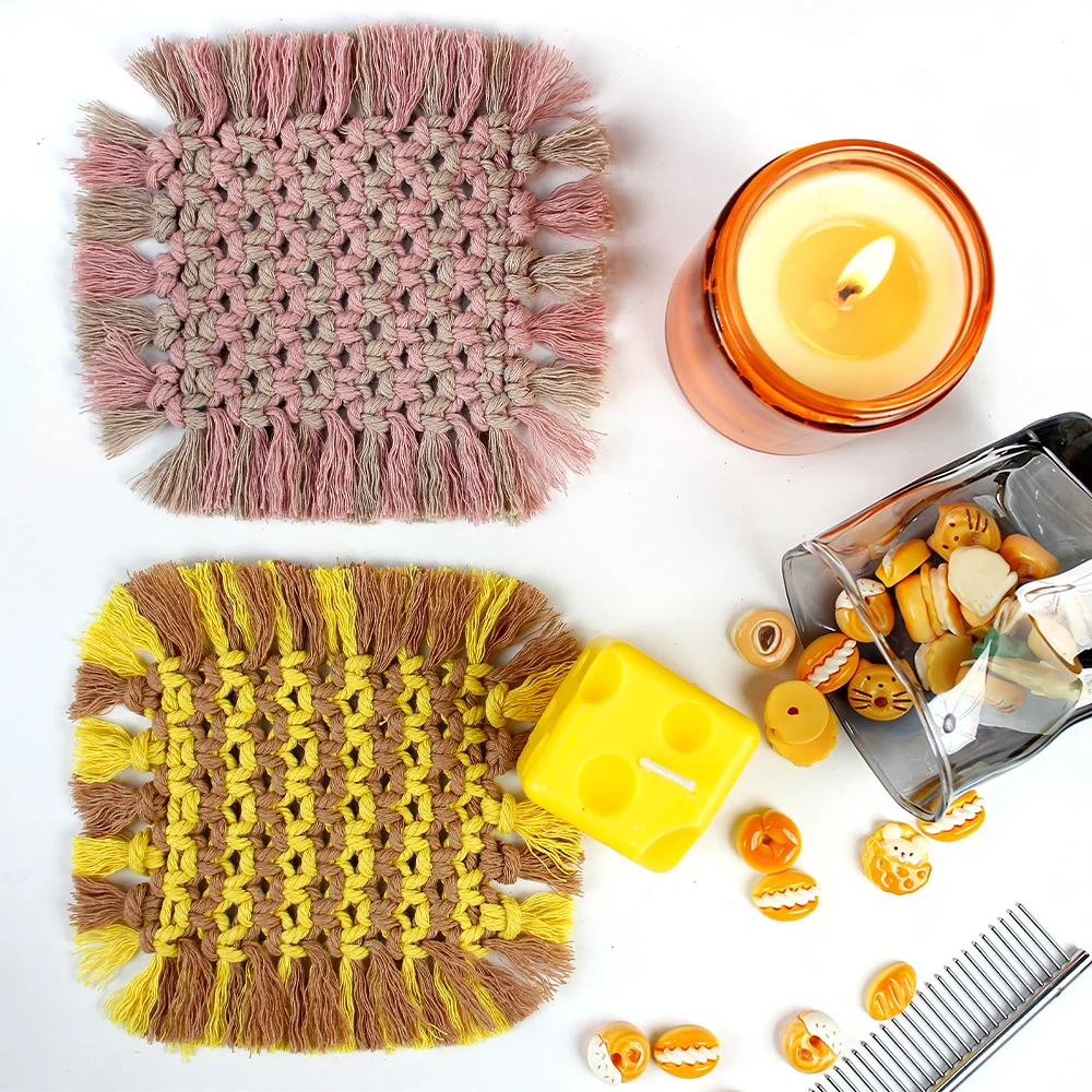 Kit de macramé : Sous-verre à - Soap Making Kit For Kids avis et prix