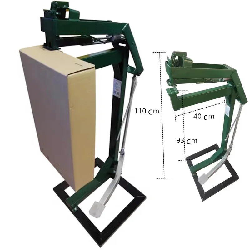 Foot Stapler Carton Nailing Machine Sealing Equipment with Copper Plated Galvanized Nails for For Binding Thick Cartons