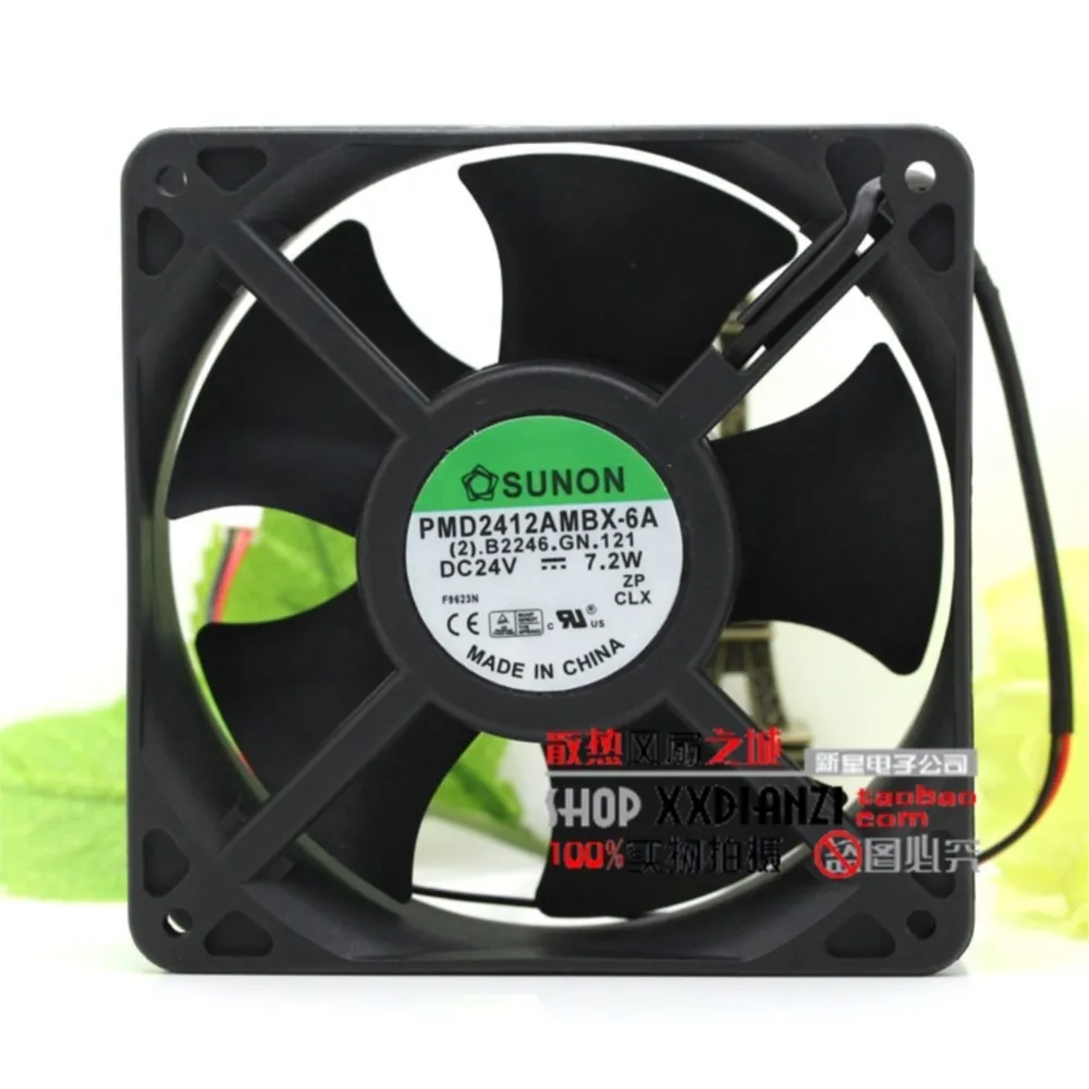 

12038 Fan for Sunon PMD2412AMBX-6A 24V Cooling Fan, 7.2W, 120x120x38mm, Inverter Axial Industrial & HVAC