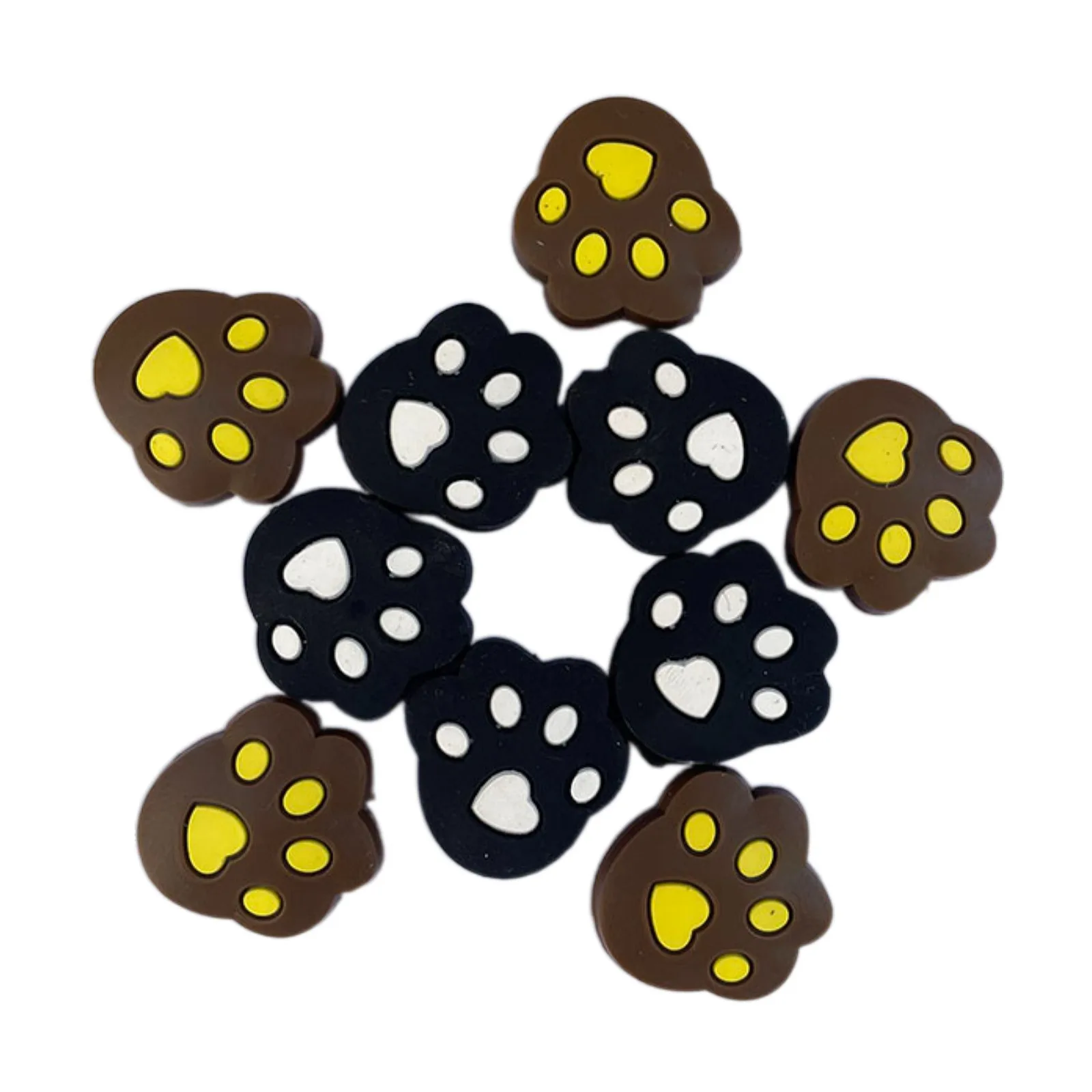 Bear Claw Cartoon Tennis Racket Shock Absorber, Silicone, Anti Vibração, Amortecedor, 2pcs