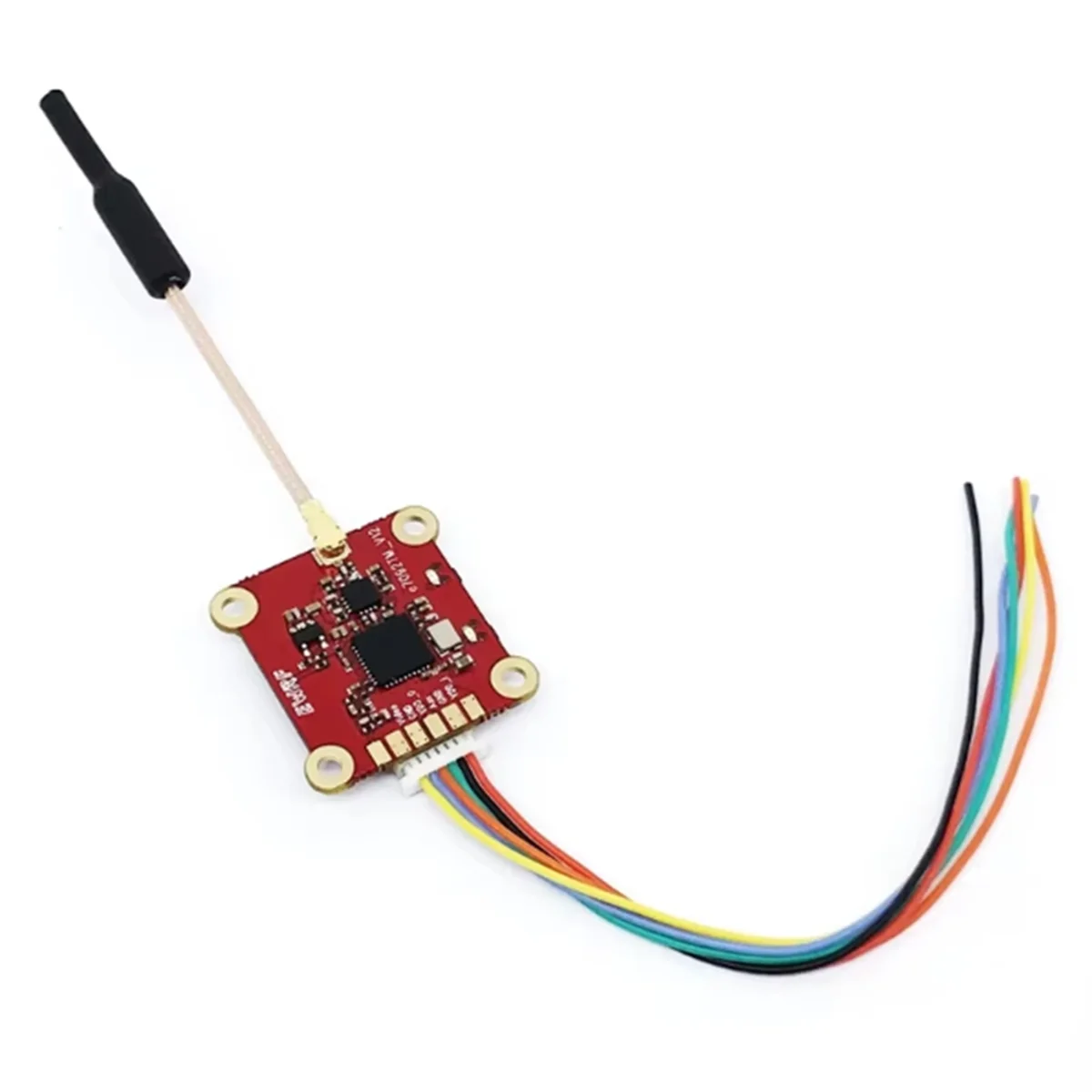 جهاز إرسال EULM Ewrf 5.8G 40CH 25mW/200mW/500mW جهاز إرسال فيديو قابل للتحويل 20X20mm يدعم الصوت الذكي لطائرة صغيرة بدون طيار