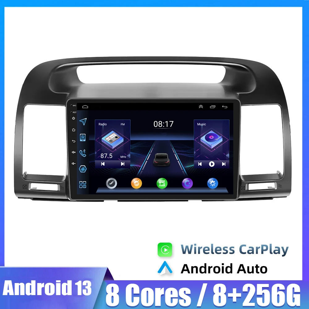 

Android 13 Car Radio For Toyota Camry 5 XV 30 2001 -2005 2006 Car Multimedia Video Player Navigation GPS No 2din Dvd Player