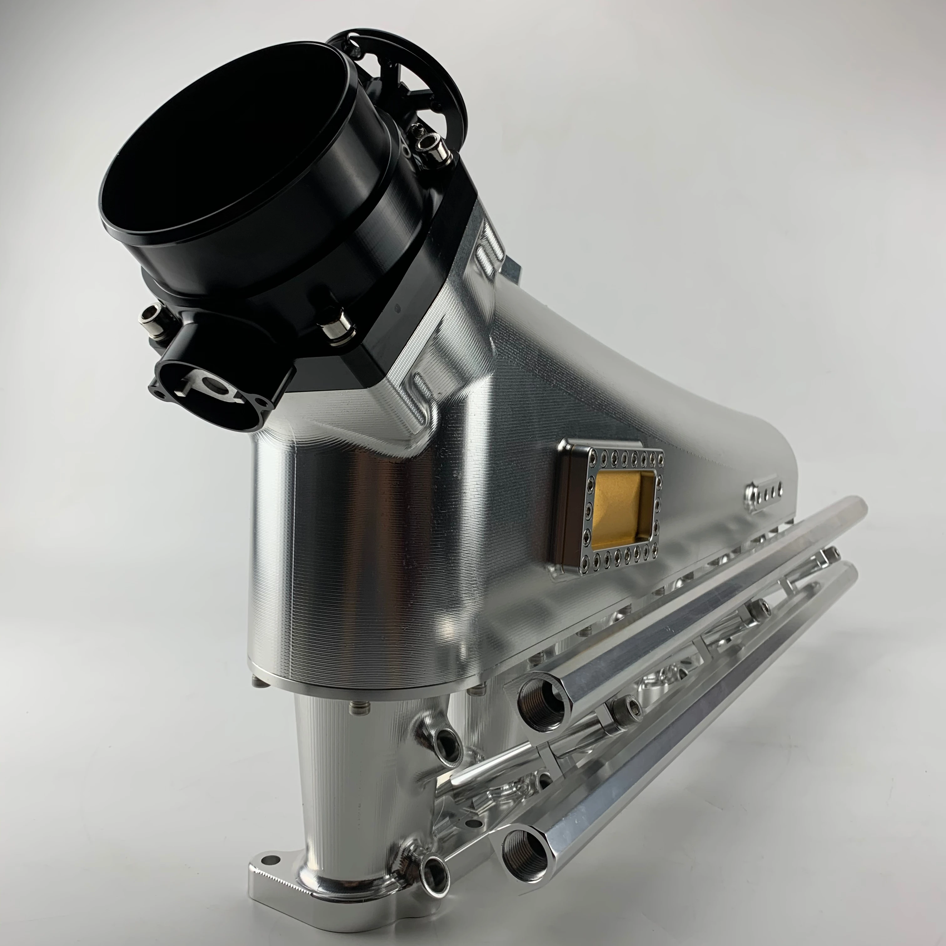 Coletor de admissão TB48 de alumínio CNC personalizado - Nova condição