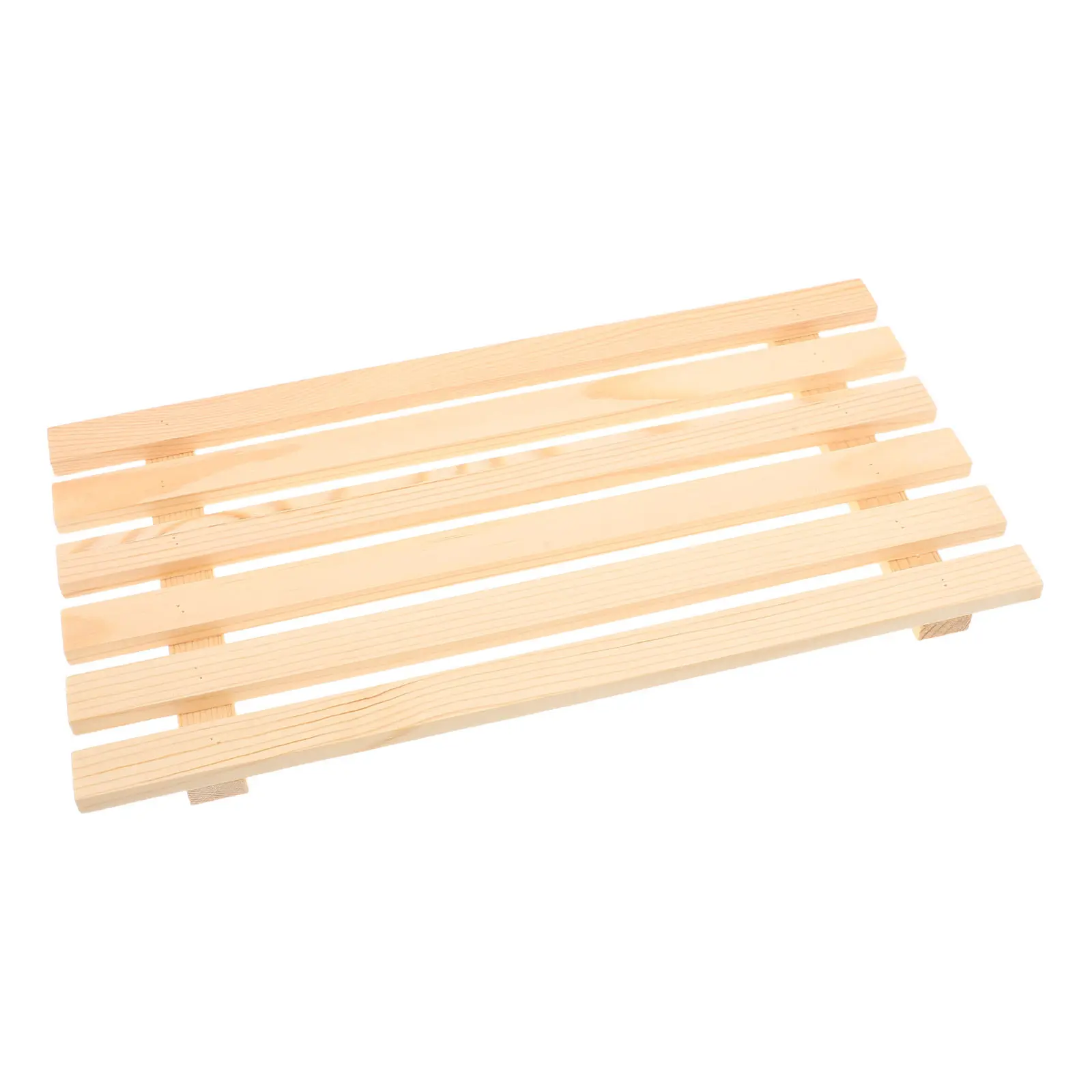 Wooden Mailbox Grate Insert Waterproof Drainage Base Tray 13.78x7 Non-Slip Elevated Rack Mail Protection Mailbox