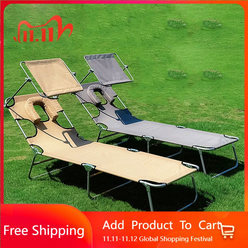 

Outdoor Bed Bedchair Deck Chairs Patio Quality Camping Relaxing Deck Chairs Designer Ergonomics Sun Lounger Out Door Furniture