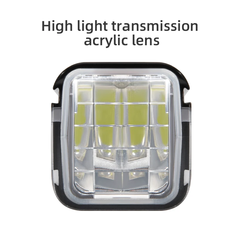 ROCKBROS 자전거 라이트 C 타입 충전식 라이트, MTB 도로 자전거 라이트, LED 손전등, IPX6 사이클링 야외 헤드라이트 액세서리