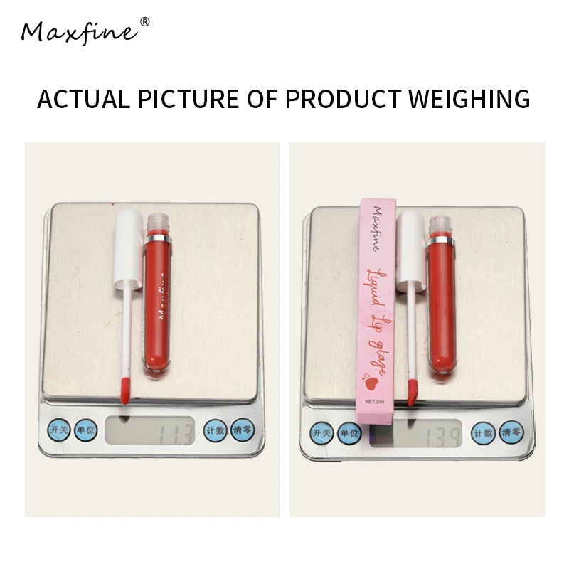 ลิปกลอสกระจกเงา ลิปกลอสให้ความชุ่มชื้น ไม่แสดงเส้นริมฝีปาก อเนกประสงค์สำหรับใช้ในชีวิตประจำวัน