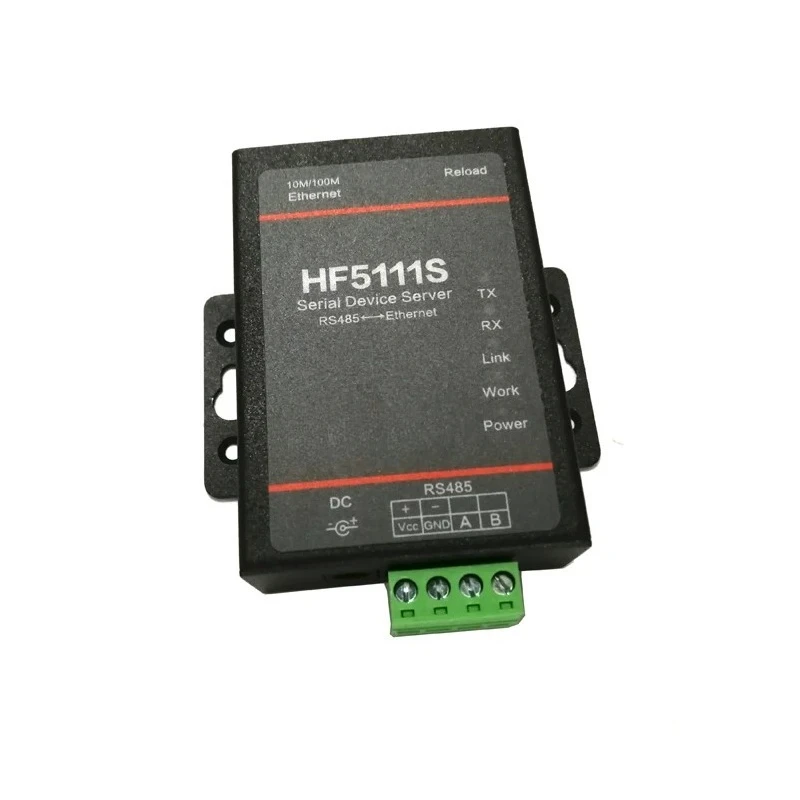 HF5111S RS485 to Ethernet Serial Server Modbus MQTT D2D Industrial Remote Data Converter