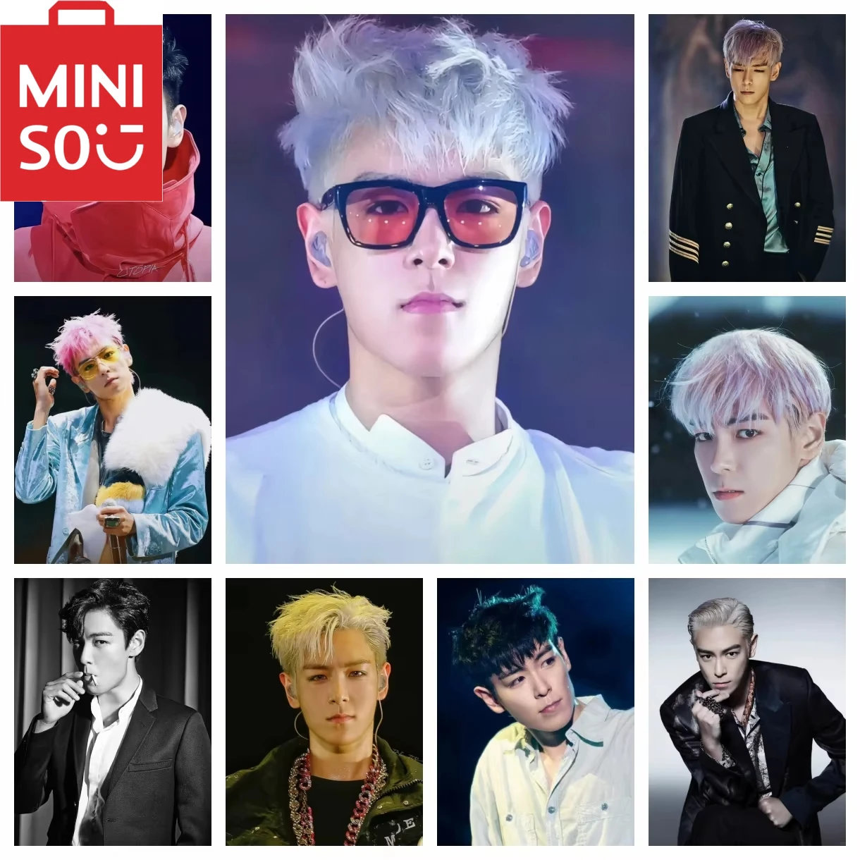 MINISO 5d لتقوم بها بنفسك مربع ومستدير الماس اللوحة تشوي سيونغ هيون Kpop المغني موضوع التطريز اليدوية DIY بها بنفسك فسيفساء غرفة الفن الديكور