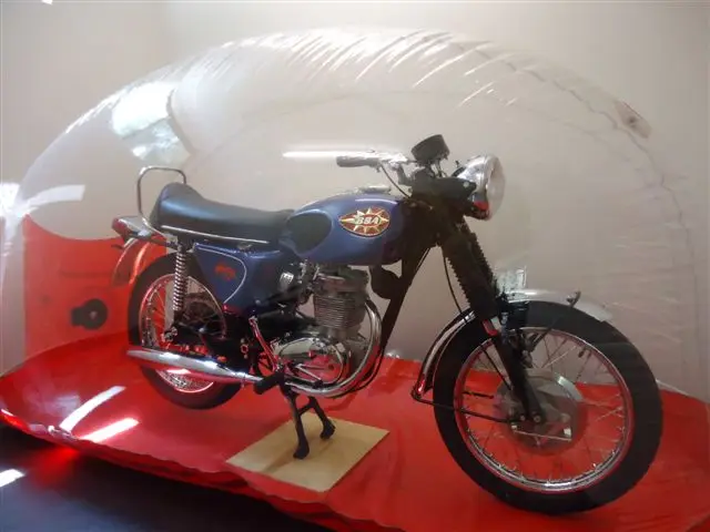 High quality Inflatable transparent  motorcycle cover for outdoor indoor use