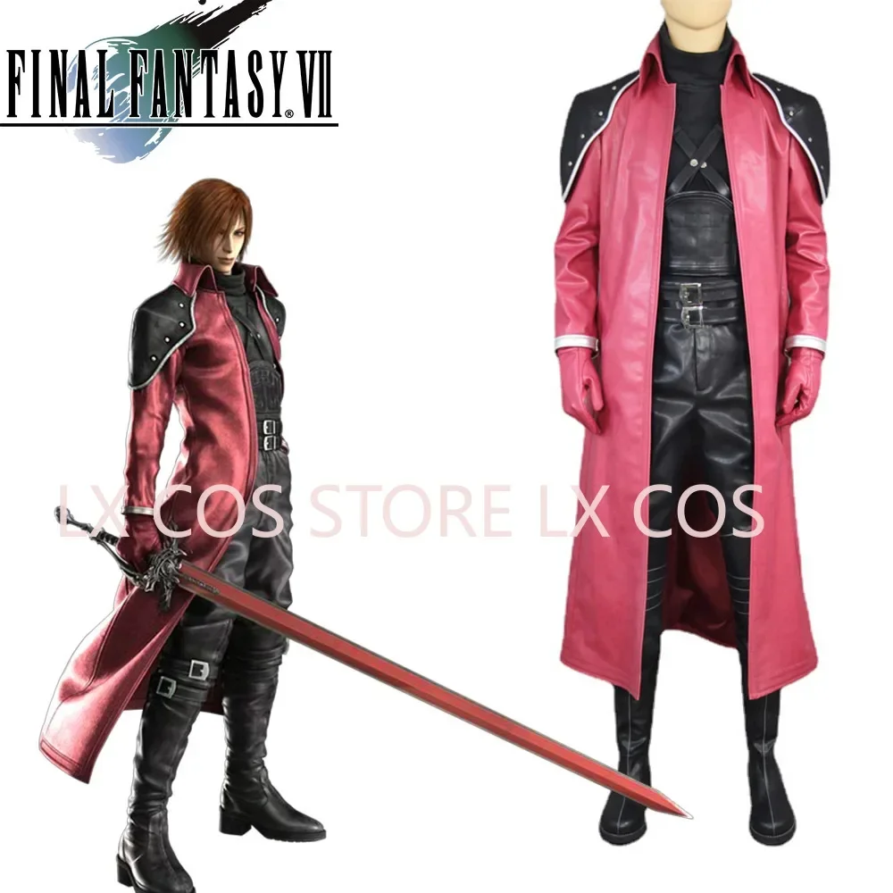 

Красный костюм для косплея Genesis Rhapsodos