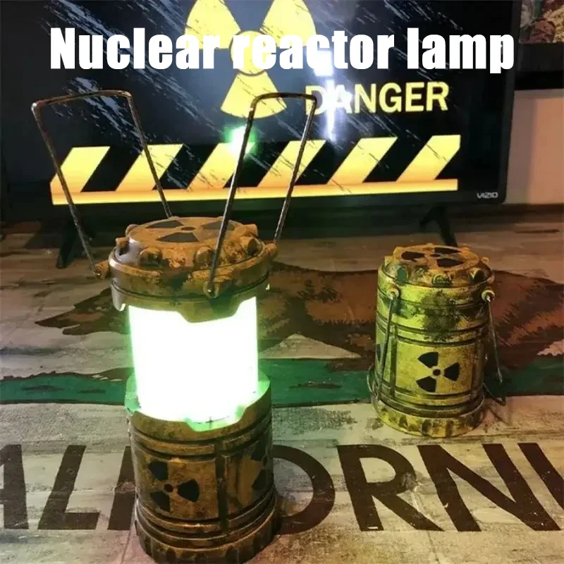 Outdoor Resident Evil Nuclear Reactor Lantern Courtyard Handheld Lantern Nuclear Reactor Layout Nuclear Radiation Ambient Light