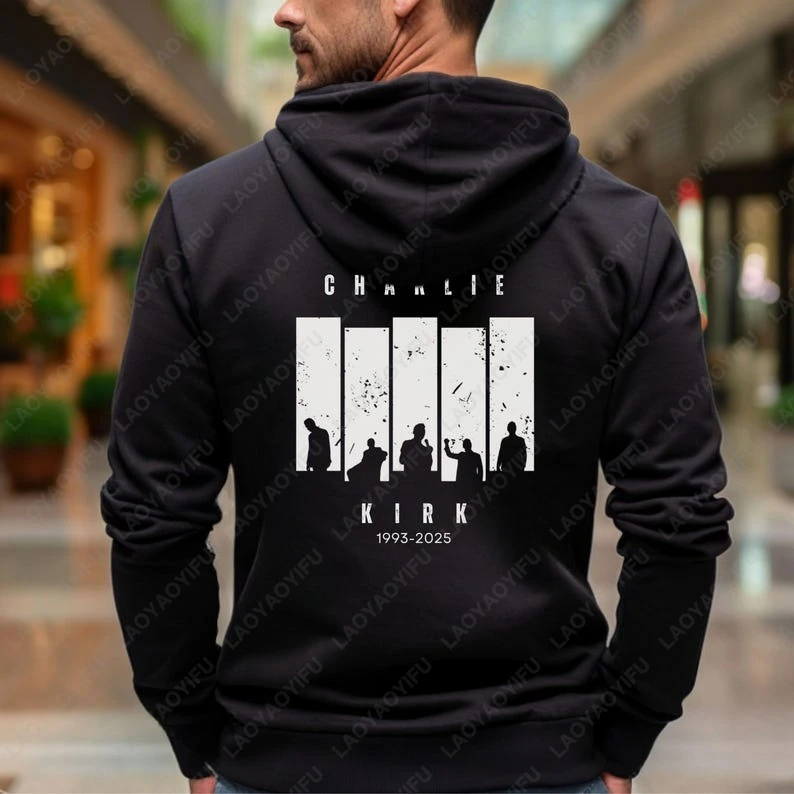 Felpa con cappuccio a maniche lunghe Charlie Kirk Una camicia True Patriot Felpa conservativa Attivista politico Pullover Felpe con cappuccio grafiche unisex