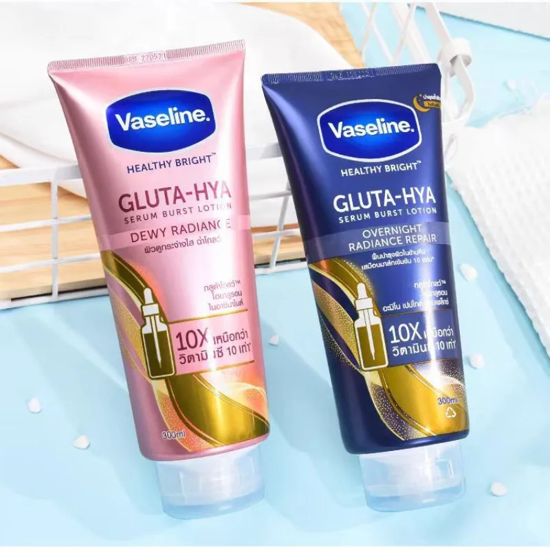 

Увлажняющий лосьон для тела Vaseline Интенсивное восстановление и увлажнение, осветляет тусклую кожу Быстро впитывает Нежирный Глубокое питание