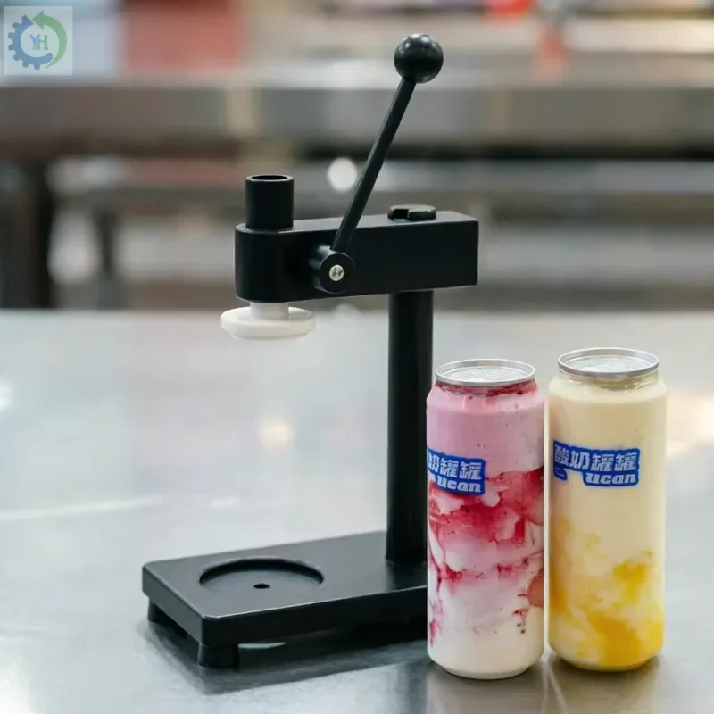 Commercial Bubble Tea Sealing Machine Automatic Manual Disposable Cup Lid Sealer for Milk Tea Shop Equipment High Efficiency