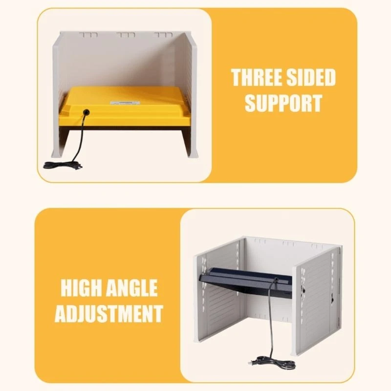 

110V Chicken Brooder Heat Plate for Stable Warmth in Cold Weather Brooder Plate K2WE