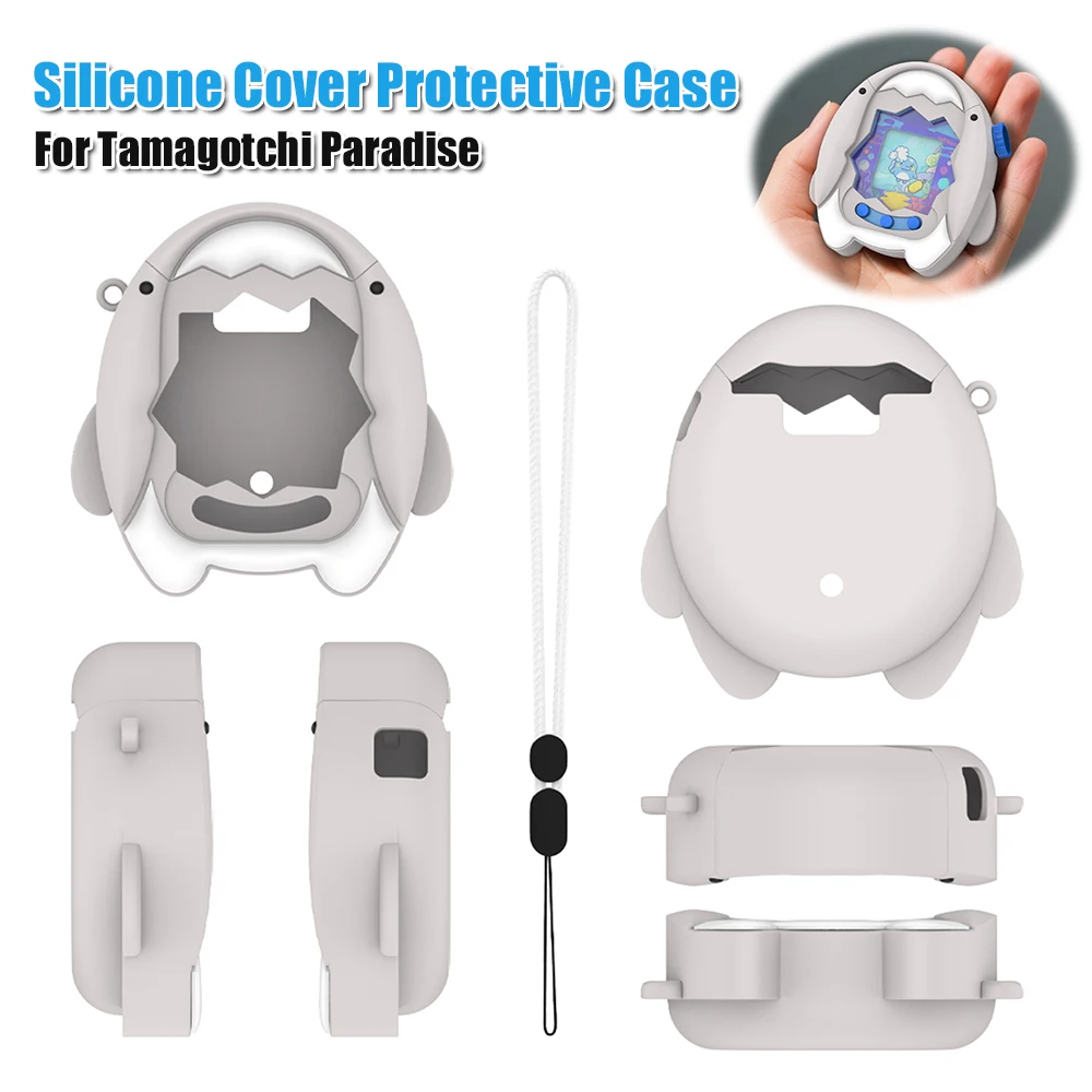 

Защитный чехол для игровой консоли, противоударный силиконовый чехол, полный чехол для игровых аксессуаров Tamagotchi Paradise