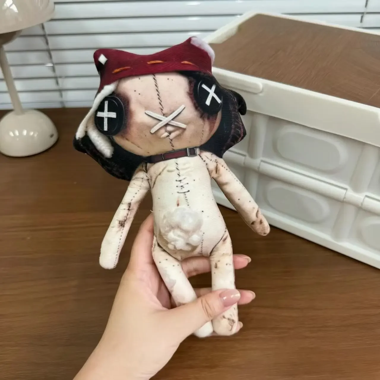New Fifth Personality Riko Mouse Dry Doll Pendant Wire Skeleton Shapeable Funny Doll Bag Pendant Gift 4