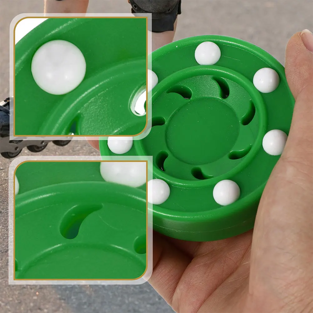 

2Pcs Hockey Puck Lightweight High Density Reusable Ice Puck for Roller Hockey Training Practice Indoor Sports Game Speed Glide