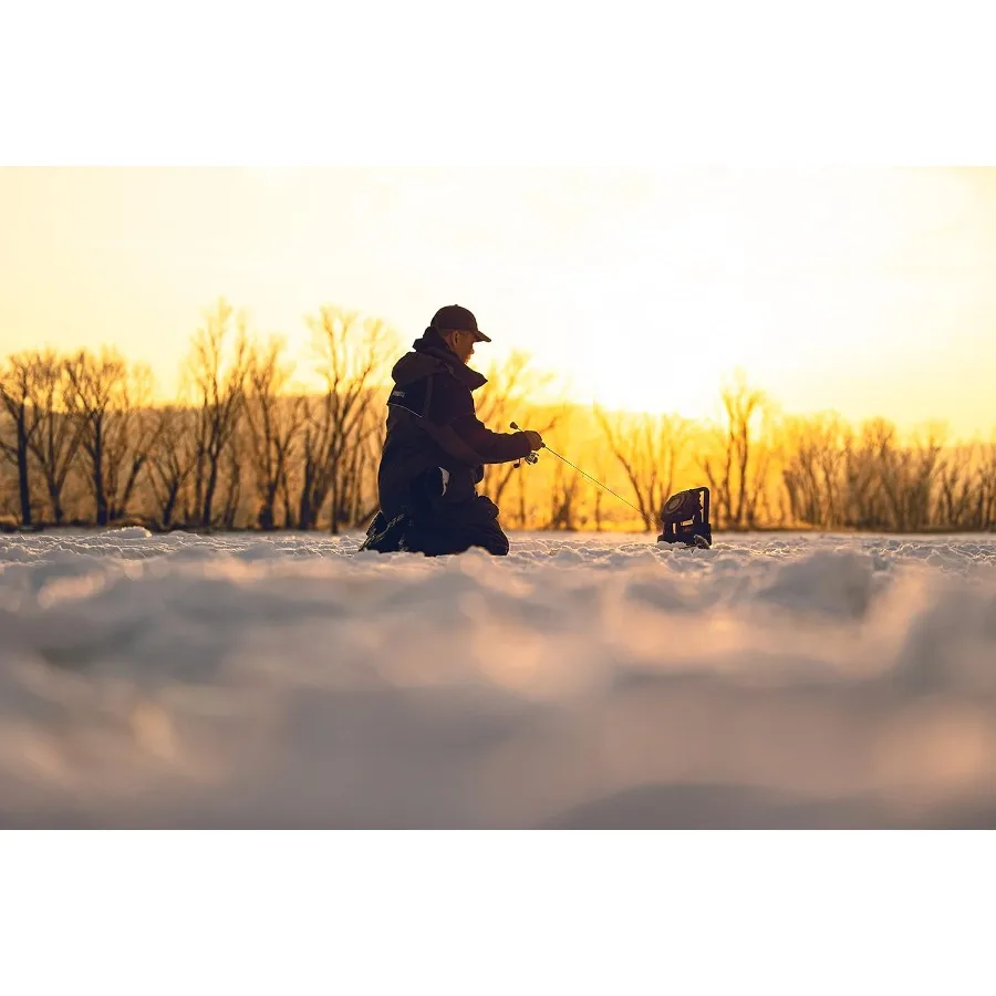 قضيب ثلج سكانديك عالي الأداء حساس ومتين لصيد الأسماك بدقة في حالات الطقس البارد #5