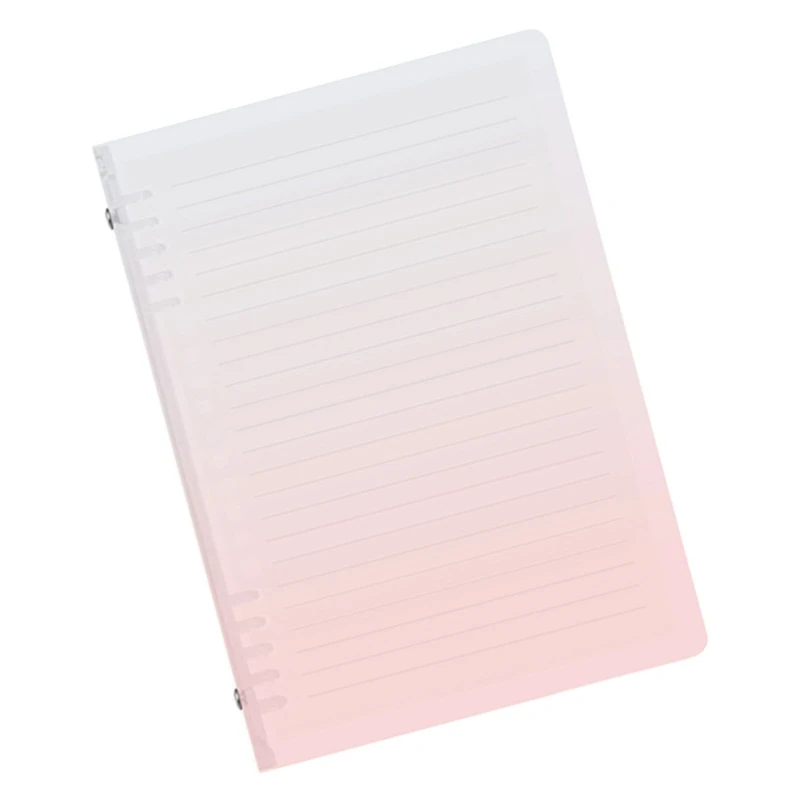 A 4/A 5/B5 دفاتر فضفاضة أوراق دفتر التدرج اللون دفتر دفاتر يومية مجلة دفاتر القرطاسية دفاتر الملاحظات