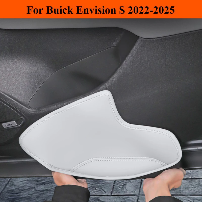 

Для Buick Envision S 2022-2025 автомобильный дверной слот для хранения кожаный перчаточный ящик защитная накладка дверная канавка бочка для внутреннего хранения