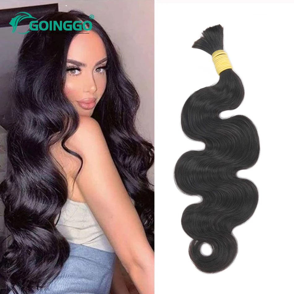 Braziliaanse Body Wave Bulk Menselijk Haar Voor Vlechten Natuurlijke Kleur Haarverlenging Geen Inslag Remy Menselijk Haar Weven 1Pc 14-24Inch