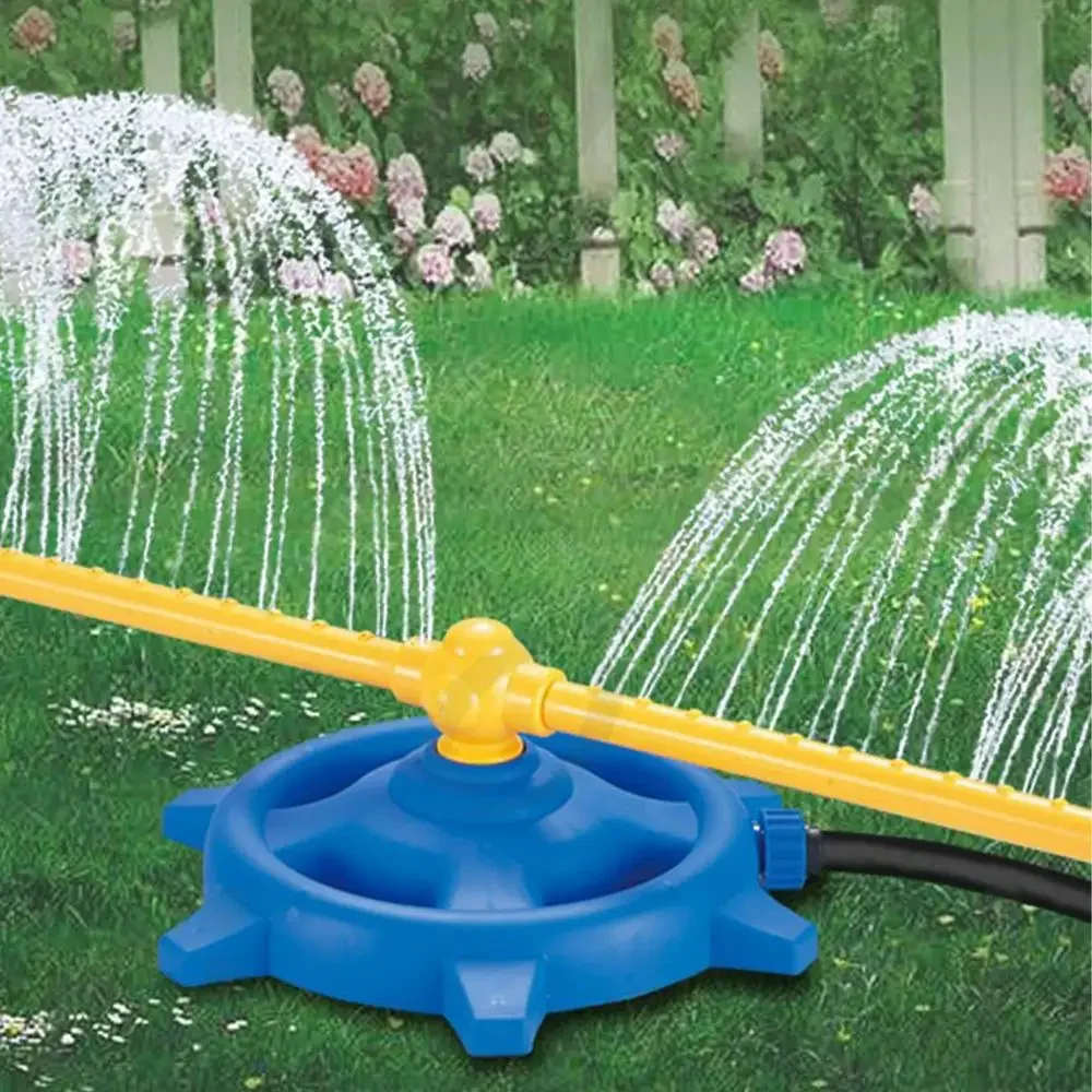 360 องศาสเปรย์น้ํา Sprinkler หมุนเด็กของเล่นกลางแจ้ง Backyard Garden น้ําเกม YARD Splashing Sprinkler Home Bath ของเล่น